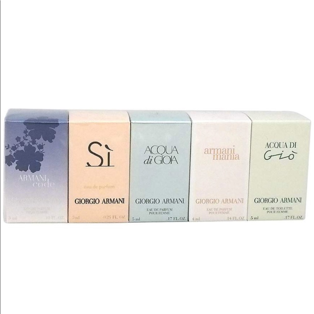 **sold Giorgio Armani  variety women gift set